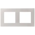 Рамка 2 поста, алюминий