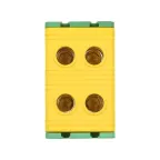 Клемма силовая вводная двойная КСВ 16-50 кв мм. желто-зеленая