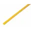 Термоусаживаемая трубка 5,0 2,5 мм, желтая, упаковка 50 шт. по 1 м, REXANT