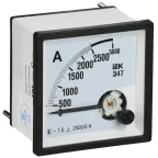 Амперметр Э47 2500/5А класс точности 1,5 72х72мм