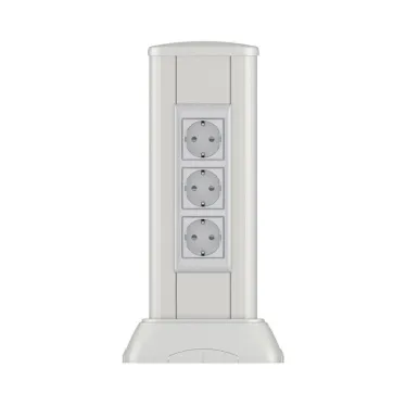 Миниколонна алюминиевая 0.35м серый металлик