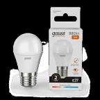 Лампа светодиодная LED 12 Вт 880 лм 3000К шар P45 теплый E27 AC 220В Elementary Gauss