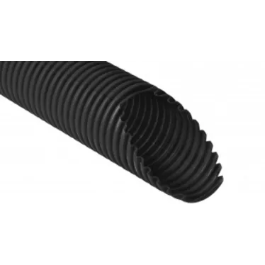 Труба гибкая ПНД 90мм черная