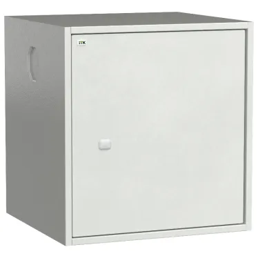 Шкаф антивандальный LINEA V 6U 600х560мм серый