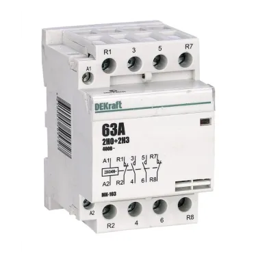 Контактор модульный 2НО+2НЗ 40А 230В МК-103