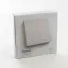 Выключатель дистанционного управления 230V 500W двухклавишный, белый, Feron