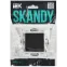 SKANDY Выключатель 1-клавишный проходной 10А SK-V02Bl черный IEK