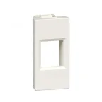 Лицевая плата W45 1мод 1xKeystone RAL9010