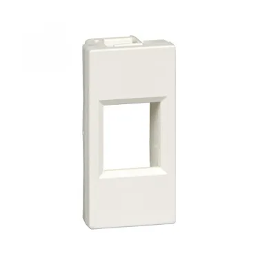 Лицевая плата W45 1мод 1xKeystone RAL9010