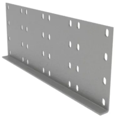 Соединитель горизонтальный H200мм L400мм цинк-ламельный (аналог горячеоцинкованный)