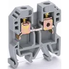 Зажим наборный 50А 6 мм.кв ЗН-101 серый