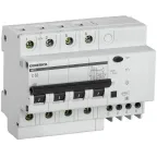 Выключатель автоматический дифференциальный АД14 4Р 63А 30мА GENERICA