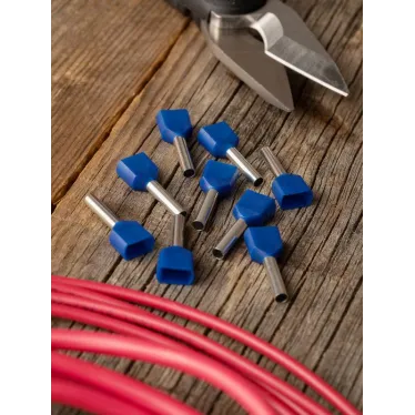 Наконечник штыревой втулочный НШвИ (2) 2,5-13 (50шт.)