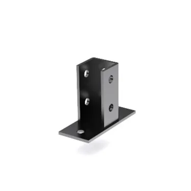 Крепление с площадкой 140х60мм для профиля BPM-41 горячеоцинкованное