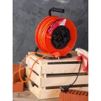 Удлинитель на катушке 'Атлант 2.0' 4 гнезда 30м с заземлением ПВС 3x1.5 16А/3.5кВт IP44 PROxima