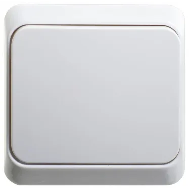 ЭТЮД выключатель наружный с самовозвратом 10 AX, белый