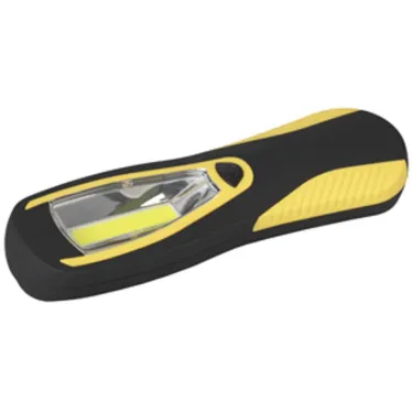 Фонарик подвесной в палатку на батарейках 3хАА, ударопрочный, магнитный, покрытие soft touch RB-701 Практик