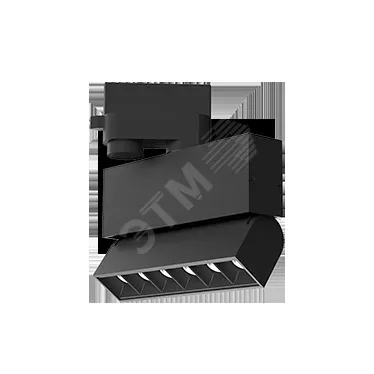 Светильник светодиодный трековый TT-Stellar 15W 169х35х169 мм 3000K угол 34 градусов черный | V1-R0-90469-90L25-2001530 | VARTON