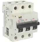 ARMAT Выключатель автоматический трехполюсный D 16А M06N