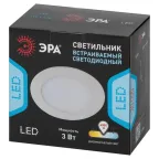 Светильник светодиодный ДВО-3W 4000К 150Лм d-85мм IP20 круглый