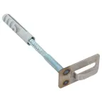 Держатель фасадный с крючком, L-100мм, NI PROxima