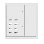 Щит этажный 8 кв. RAL9003 (1000х950х150) | mb29-v-8-ral9003 | EKF