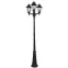 Светильник НТУ-3х100w столб-2,22м.Е27,IP44,чер. Feron
