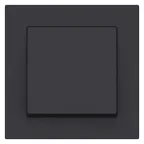 Выключатель одноклавишный ATLASDESIGN схема 1 10АХ в сборе карбон
