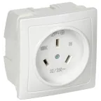 Розетка разборная для плиты с з/к с/у 32А белая Рпл11-К IEK