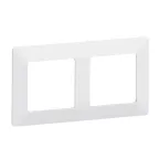Valena LIFE Рамка 2 поста белая универсальная