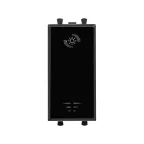 Avanti Диммер кнопочный ''Черный квадрат'', для LED ламп, 16A, 1 модульный