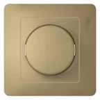 GLOSSA Диммер поворотный в сборе 300Вт титан