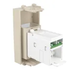 Компьютерная розетка ''Ванильная дымка'' ''Avanti'' RJ-45 модульная, кат. 6, 1 мод