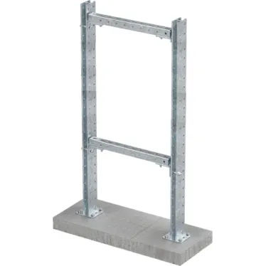 Рама монтажная, горячеоцинкованная , высота 2000 мм, ширина 800мм