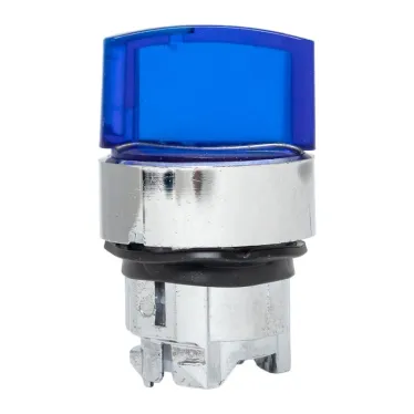 Механизм переключателя исполнительный ХB4 синий на 2 положения с фиксацией без подсветки с короткой ручкой PROxima