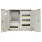 Щит учетно-распределительный навесной ЩРУн-3/48о IP31 двухдверный с окном 580х620х165