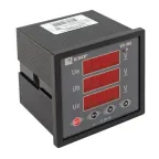 Вольтметр цифровой VD-963 на панель (96х96) трехфазный PROxima