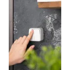 Выключатель Минск двухклавишный ОП 10А белый