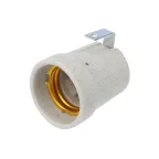 Патрон керамический E27 с держателем | 11-8867 | Rexant