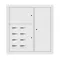 Щит этажный 8 кв. RAL9003 (1000х950х150) | mb29-v-8-ral9003 | EKF