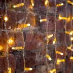 Гирлянда "Светодиодный Дождь" 2х3м, постоянное свечение, прозрачный провод, 230 В, диоды ТЕПЛЫЙ БЕЛЫЙ, 760 LED | 235-156 | NEON-NIGHT