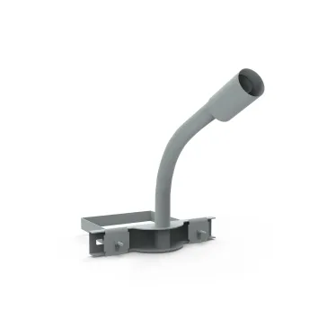 Кронштейн для уличных светильников на опору с 1 хомутом 625х460х280 D48мм | 903265202 | Gauss