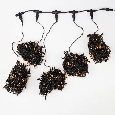 Гирлянда "LED ClipLight" 24V, 5 нитей по 20 метров, цвет диодов Желтый | 323-501 | NEON-NIGHT