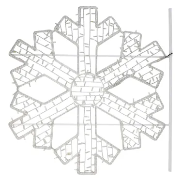 Фигура светодиодная "Снежинка" 125х120см 200LED бел. IP65 | 501-359 | Neon-Night