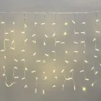 Гирлянда "Светодиодный Дождь"  2x0,8м, прозрачный провод, 230 В, диоды ТЕПЛЫЙ БЕЛЫЙ, 160 LED | 235-106 | NEON-NIGHT