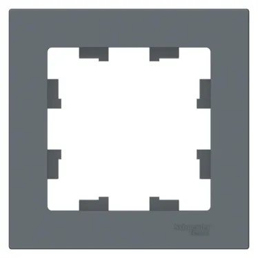 Рамка однопостовая ATLASDESIGN грифель