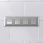 Avanti Рамка ARTLEBEDEV Закаленная сталь 8 модуля