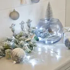 Гирлянда Твинкл-Лайт 4 м, 25 LED, прозрачный ПВХ, цвет свечения белый | 303-165 | NEON-NIGHT