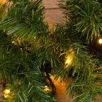 Еловый шлейф искусственный 2,7 м теплое белое свечение 80 LED | 307-116 | NEON-NIGHT