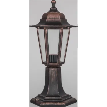 Светильник садово-парковый NOF-PG34-003-IP44-E27 ( 6 граней черный под медь) | 80475 |  Navigator
